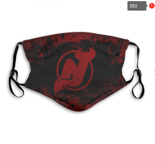 NHL New Jersey Devils #10 Dust mask with filter->new jersey devils->NHL Jersey